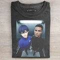 Ема. Isagi x Cristiano Ronaldo Funny Collab Graphic T-shirt