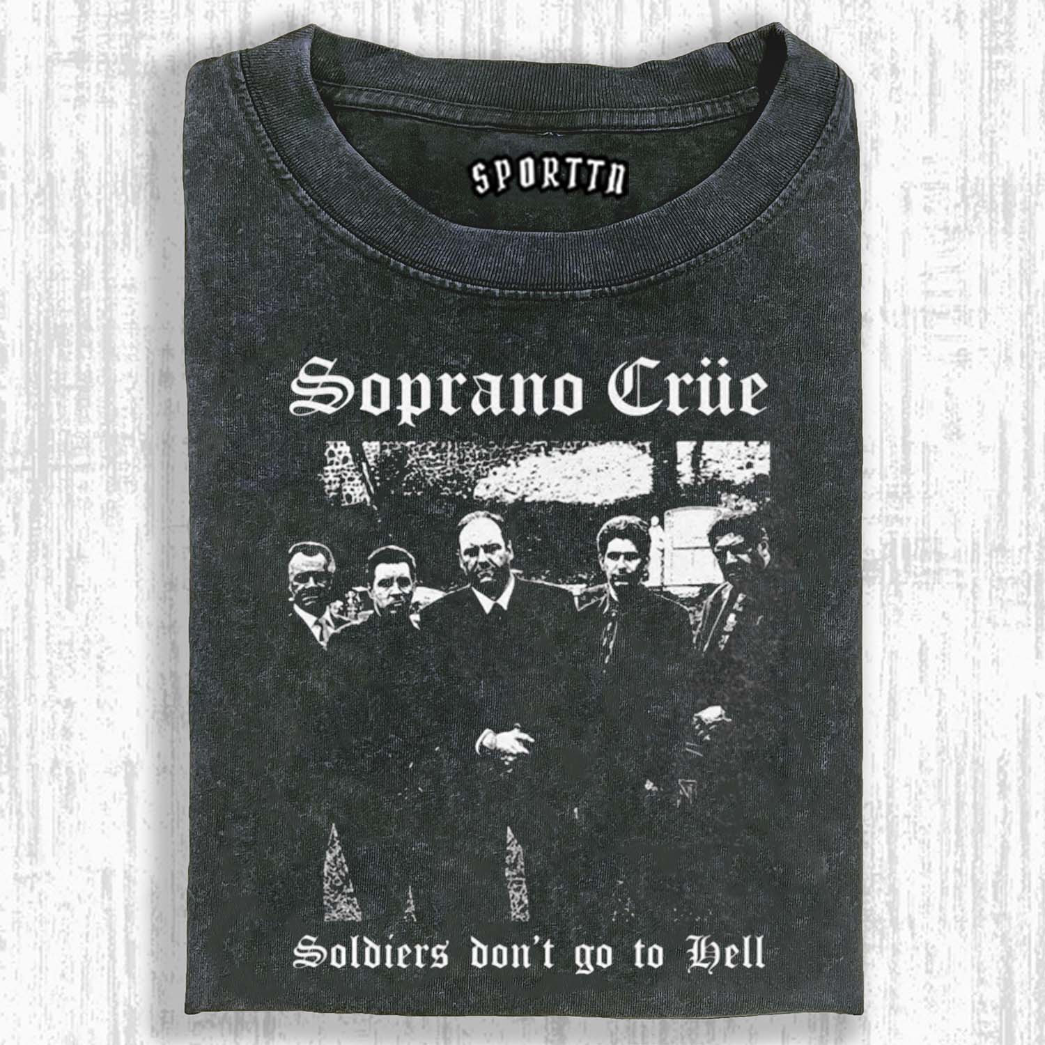 RETRO STYLE SOPRANOS GRAPHIC T-SHIRT