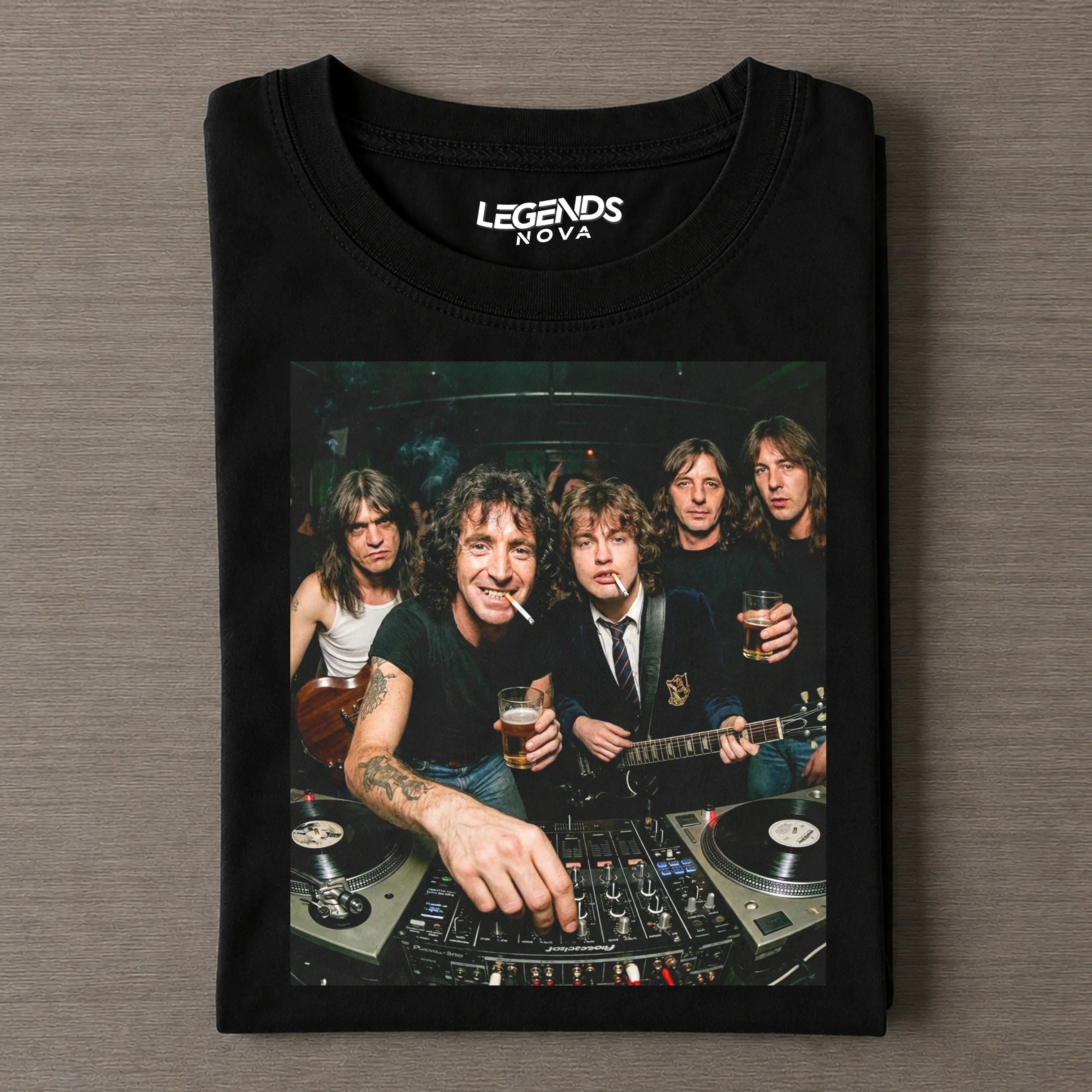 Funny ACDC Vintage Tee