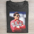Forever Legend of F1 Senna Classic Retro T-shirt