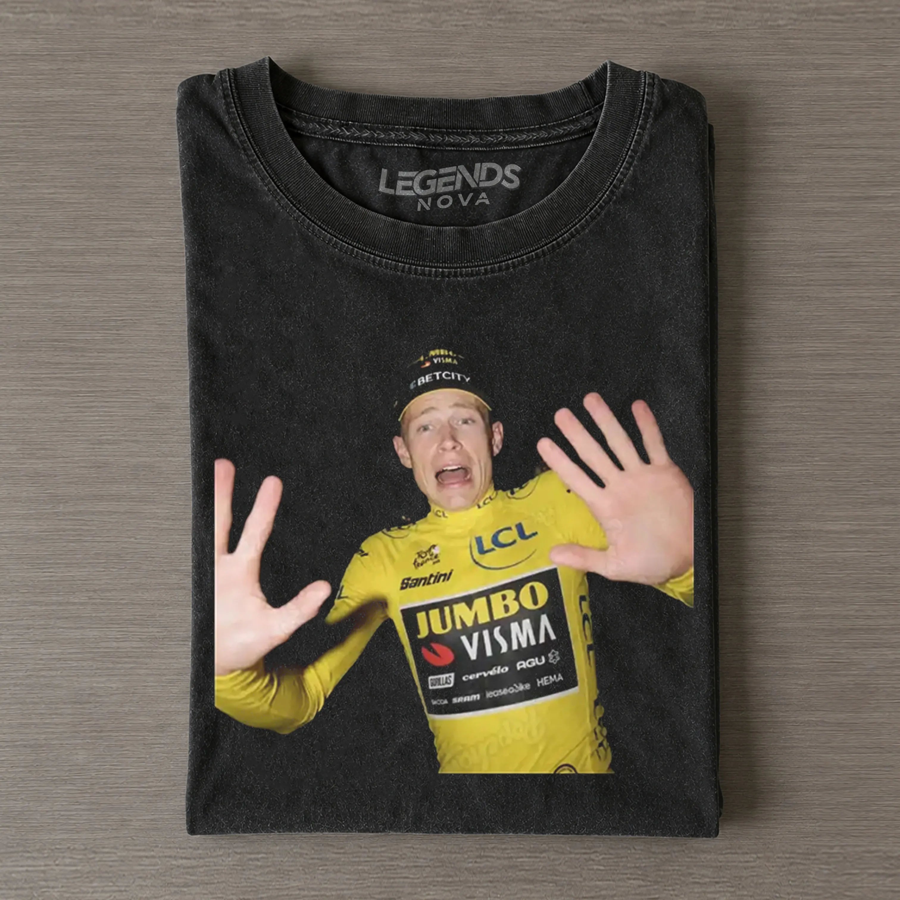 Jonas Vingegaard 2026 Vintage Crying Tee