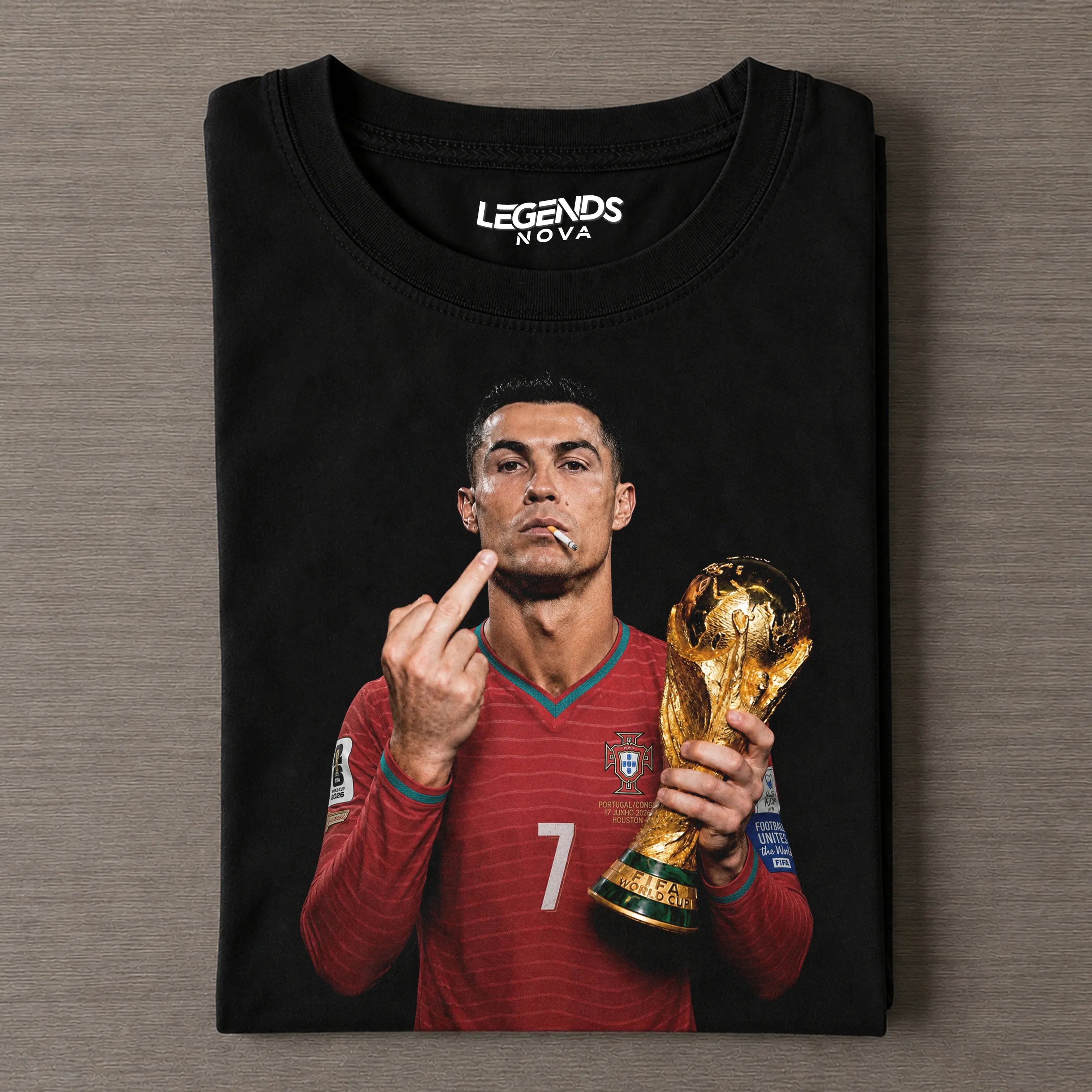 Cristiano Ronaldo 2026 Vintage TEE