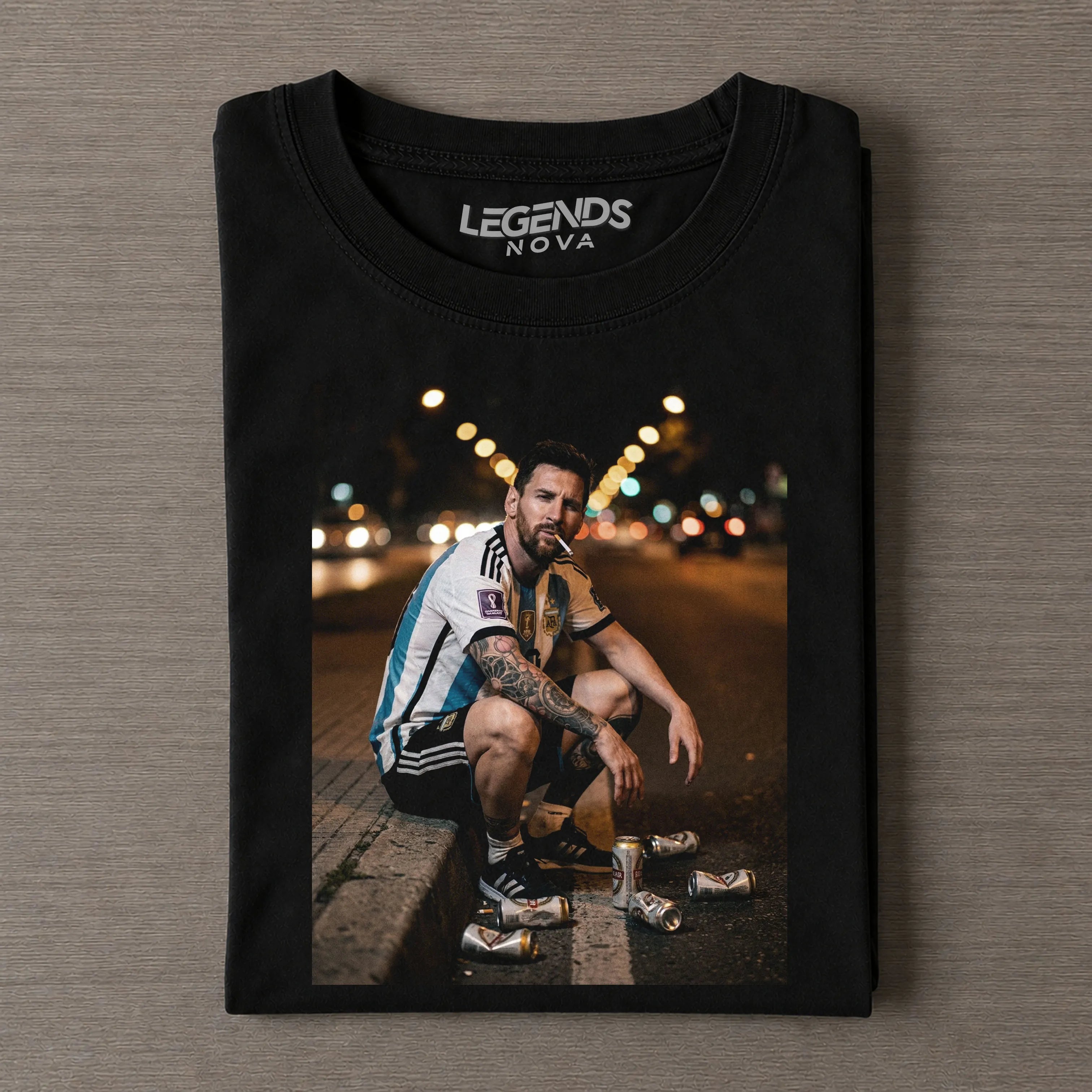 Argentina Messi funny Vintage Tee